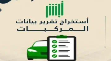 بالخطوات السهلة.. كيف تحصل على تقرير بيانات المركبات بسهولة عبر منصة أبشر